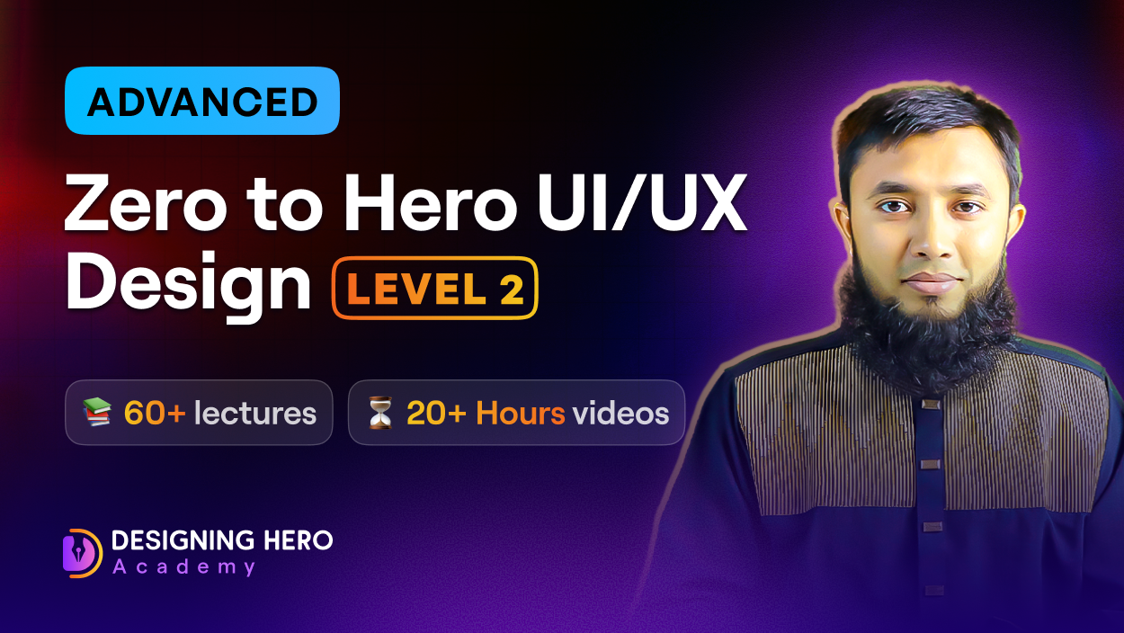 Advanced UI/UX Design course advertisement